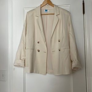 Mabel Cream Blazer